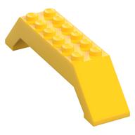 Brick Sloped 45° 10 x 2 x 2 Double (Yellow)