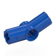 Technic Axle and Pin Connector Angled #3 - 157.5° (Blue)