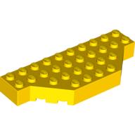 Brick Wedged 4 x 10 with Cut Corner (Yellow)