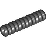 Hose, Ribbed 7mm D. 4L / 3.2cm (Black)