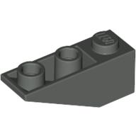 Brick Sloped Inverted 34° 3 x 1 without Internal Stopper (Dark Gray)