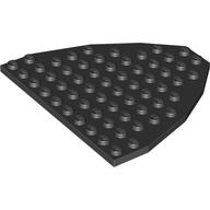 Wedge Plate 9 x 10 Boat Bow (Black)