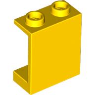 Panel 1 x 2 x 2 [Hollow Studs] (Yellow)