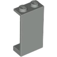 Panel 1 x 2 x 3 - Solid Studs (Light Gray)