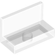 Panel 1 x 2 x 1 [Square Corners] (Trans-Clear)