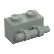 Brick Special 1 x 2 with Handle (Light Gray)