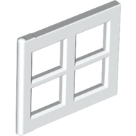 Window 2 x 4 x 3 Pane (White)