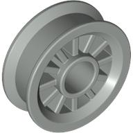 Wheel Spoked 2 x 2 with Pin Hole (Light Gray)