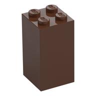 Brick 2 x 2 x 3 (Brown)