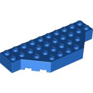 Brick Wedged 4 x 10 with Cut Corner (Blue)