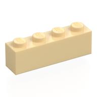 Brick 1 x 4 (Tan)