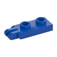 Hinge Plate 1 x 2 with 2 Fingers and Hollow Studs (Blue)