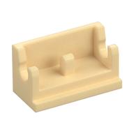 Hinge Brick 1 x 2 Base (Tan)
