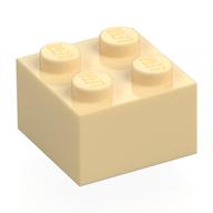 Brick 2 x 2 (Tan)