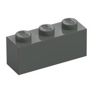Brick 1 x 3 (Dark Gray)