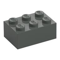 Brick 2 x 3 (Dark Gray)