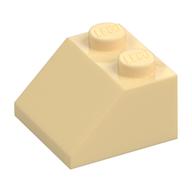 Brick Sloped 45° 2 x 2 (Tan)