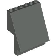 Panel 4 x 6 x 6 Sloped (Dark Gray)