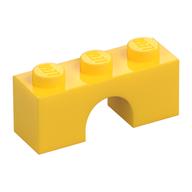Brick Arch 1 x 3 (Yellow)