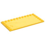 Plate Special 6 x 12, Studs on 3 Edges (Yellow)