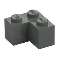 Brick 2 x 2 Corner (Dark Gray)
