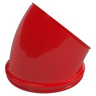 Duplo Ball Tube 45° Turn (Red)