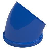 Duplo Ball Tube 45° Turn (Blue)
