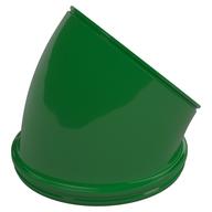 Duplo Ball Tube 45° Turn (Green)