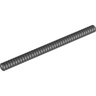 Hose, Ribbed 7mm D. 14L / 11.2cm (Black)