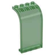 Panel 3 x 4 x 6 Curved Top (Trans-Green)