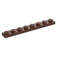 Plate 1 x 8 (Brown)