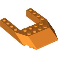 Brick Wedged, Sloped 6 x 8 Cutout (Orange)