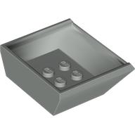 Tipper Bed Small, 3 x 4 Anti-studs (Light Gray)