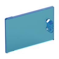 Cupboard 2 x 3 x 2 Door (Trans-Dark Blue)