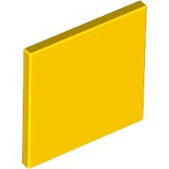 Road Sign Clip-on 2 x 2 Square (Yellow)