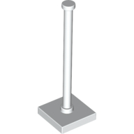 Tile Special 2 x 2 with Bar and Stud (White)