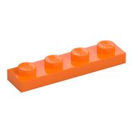 Plate 1 x 4 (Orange)
