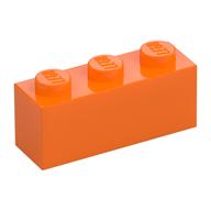 Brick 1 x 3 (Orange)