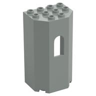 Panel 3 x 4 x 6 with Arched Window (Light Gray)