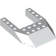 Brick Wedged, Sloped 6 x 8 Cutout (White)