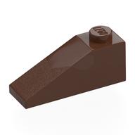 Brick Sloped 33° 3 x 1 (Brown)