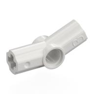 Technic Axle and Pin Connector Angled #3 - 157.5° (White)