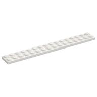 Plate 2 x 16 (White)