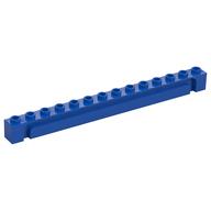 Brick Special 1 x 14 Grooved (Blue)