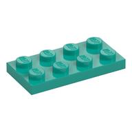 Plate 2 x 4 (Dark Turquoise)