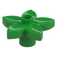 Duplo Plant, Flower with 1 Top Stud (Bright Green)