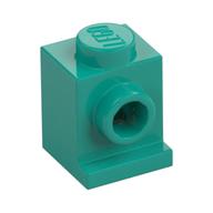 Brick Special 1 x 1 with Headlight (Dark Turquoise)