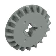 Technic Gear 20 Tooth Bevel (Light Gray)