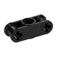 Technic Axle and Pin Connector Perpendicular 3L with Centre Pin Hole (Black)