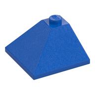Brick Sloped 33° 3 x 3 Double Convex (Blue)